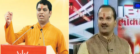 From left Mr. Ramesh Shinde and Mr. Abhay Vartak